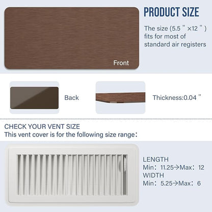BEWAVE High Strength Magnetic Vent Covers - Image 2
