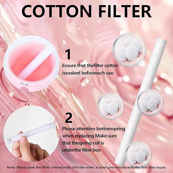 Lisacool Small Humidifier, Portable Mini Humidifier - Image 6