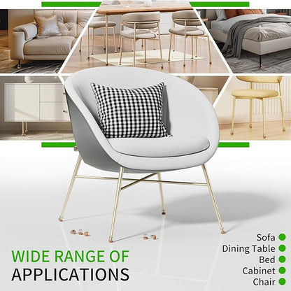 8 Pcs Extra Small Chair Leg Floor Protectors - Image 8