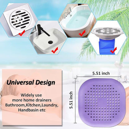 Hair Drain Catcher, Square Drain Cover - Image 5