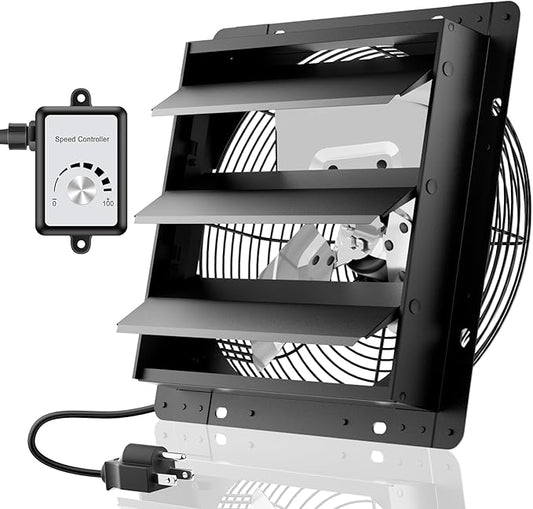 HG Power 12 Inch Attic Fan by HGPOWER