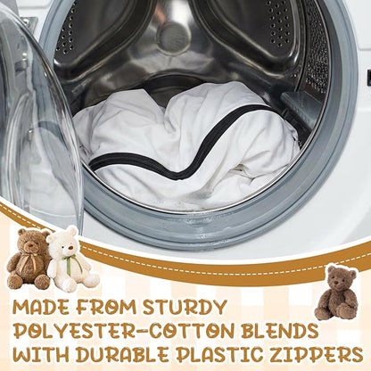 SATINIOR 3 Pack Premium Laundry Wash Bags - Image 6