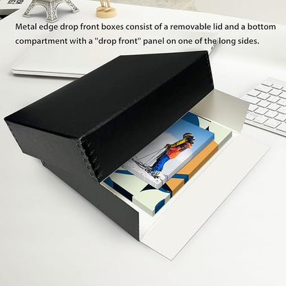 Lineco Museum Archival Drop-Front Storage Box, Acid-Free - Image 4