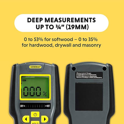 General Tools Digital Moisture Meter MMD7NP - Image 4