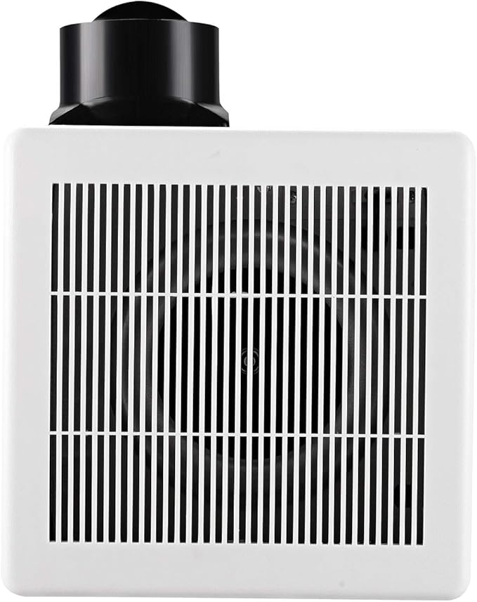 Tech Drive Bathroom Exhaust Fan 90 CFM 1.5 Sone, Very Quiet Ceiling Mounted - Image 4