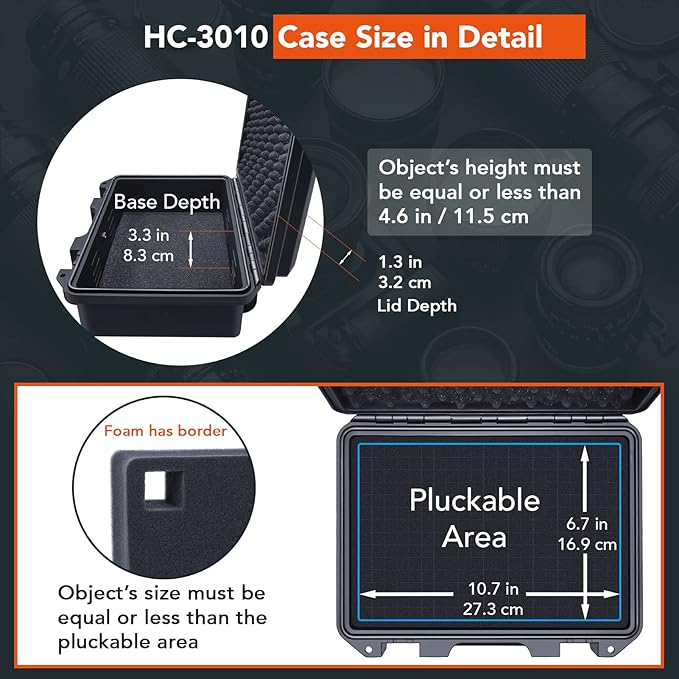 Lykus HC-3010 Waterproof Hard Case - Image 4