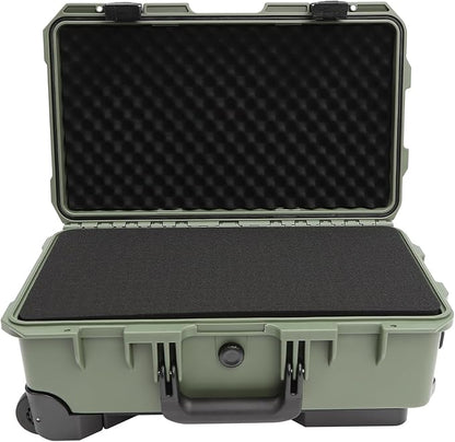 22" Weatherproof Hard Case Rolling Waterproof Case Dry Box - Image 3