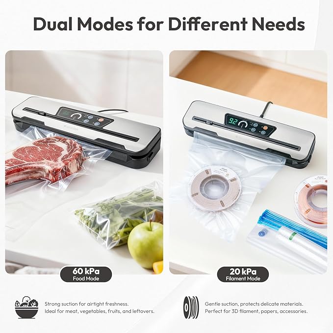AMOLEN Vacuum Sealer Storage Bags Kit - Image 5