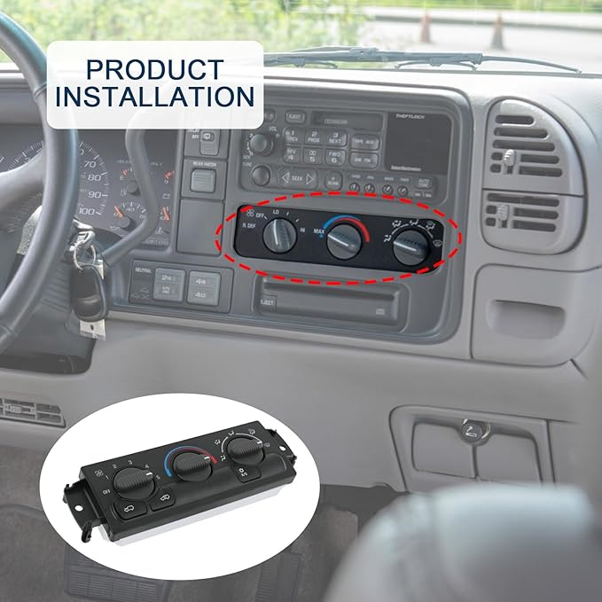 Front A/C Heater Climate Control Module Compatible - Image 6