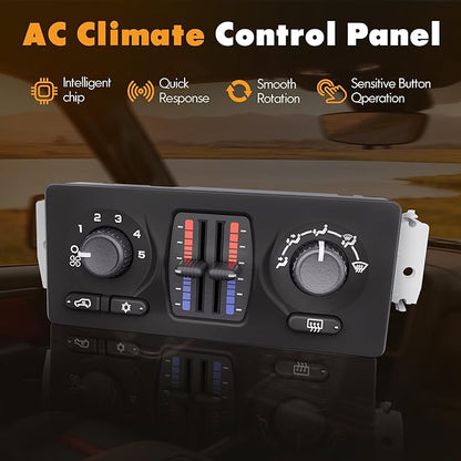 599-210XD Climate Control Module AC Heater HVAC Panel Compatible - Image 6