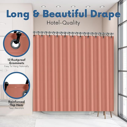 Premium Shower Curtain Liner, 6G PEVA Shower Curtain - Image 5