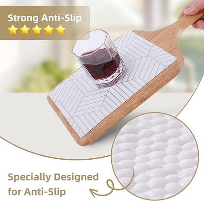 Shelf Liners for Kitchen Cabinets Non Adhesive Shelf Liner Paper Non-Slip - Image 2