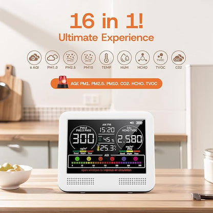 16-in-1 Indoor Air Quality Monitor - Image 2