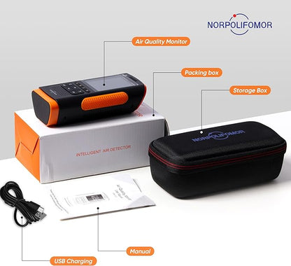 Indoor Air Quality Monitor, AQI Meter - Image 7