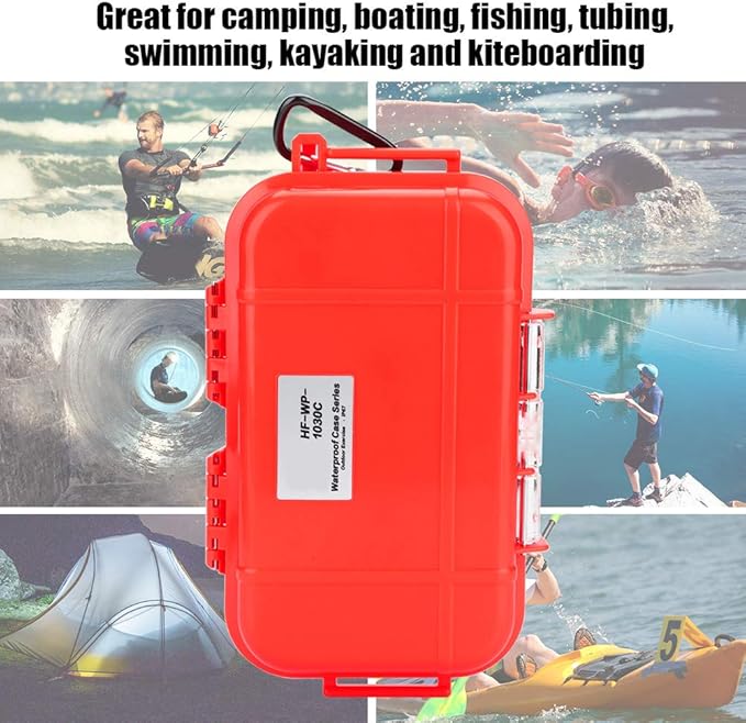 Joyzan Waterproof Storage Case, Outdoor Survival Shockproof Box Airtight Carry - Image 2