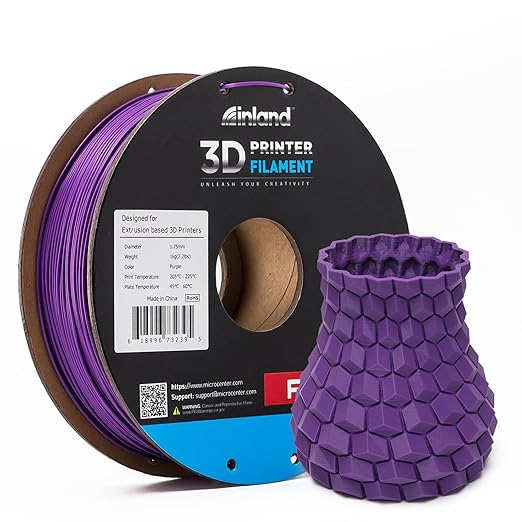 INLAND Micro Center PLA+ 3D Printing Filament 1.75mm by INLAND