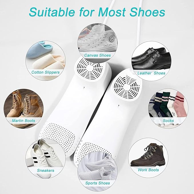 Shoe Dryer and Deodorizer with Timer - Image 4