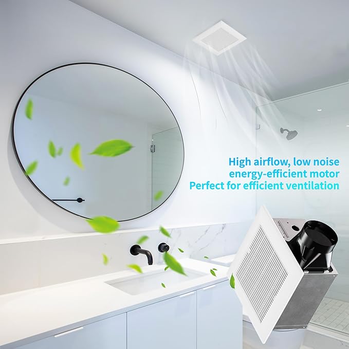 80CFM Bathroom Exhaust Fan - Image 4