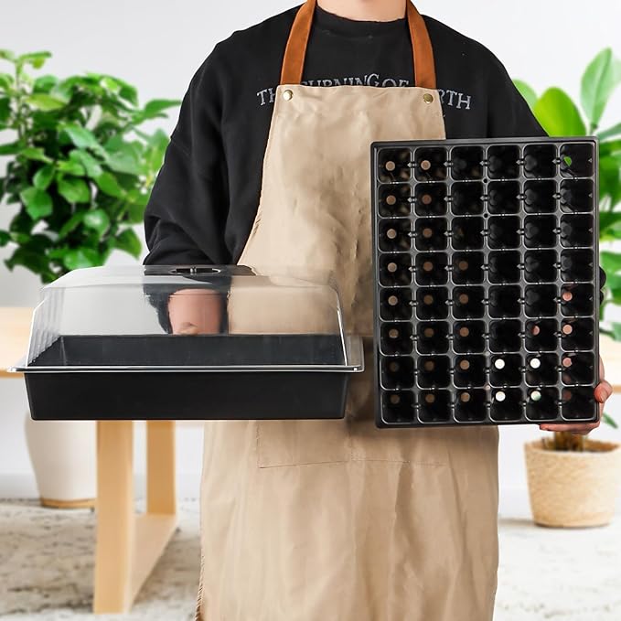 5-Pack No Drip Seed Starter Trays - Image 9