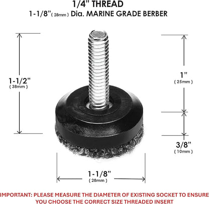 Slipstick Gorilla Outdoor Adjustable Furniture Levelers Weatherproof Screw in - Image 4