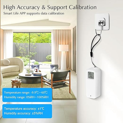 Room Thermometer Indoor, WiFi Humidity Meter - Image 2