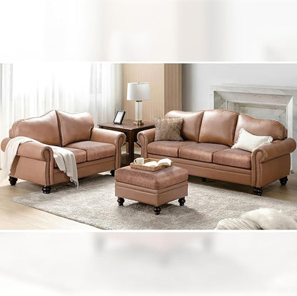 Fuloon Stretch Seat Cushion Covers, Suede Leather Look Sofa Slipcovers Couch - Image 7
