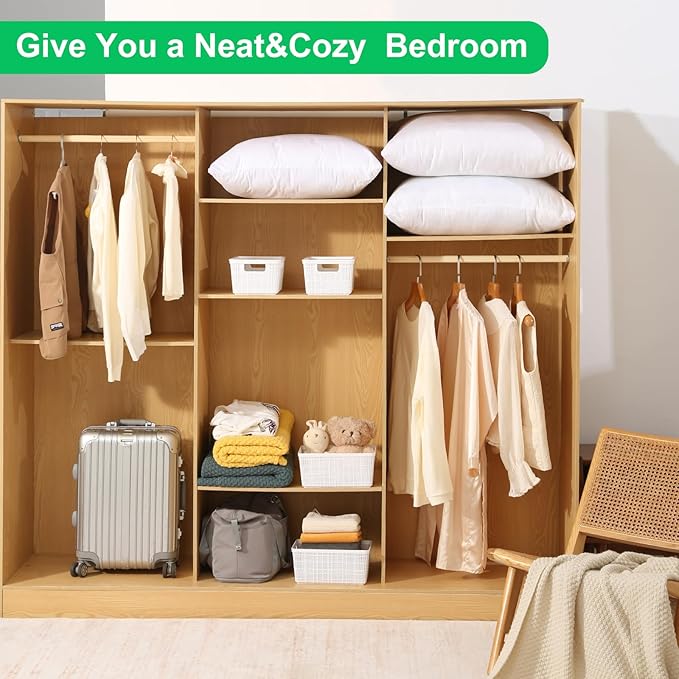 6 Pack Plastic Storage Baskets - Image 5