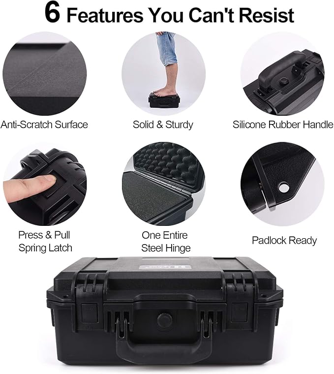 Lykus HC-3810 Waterproof Hard Case - Image 5
