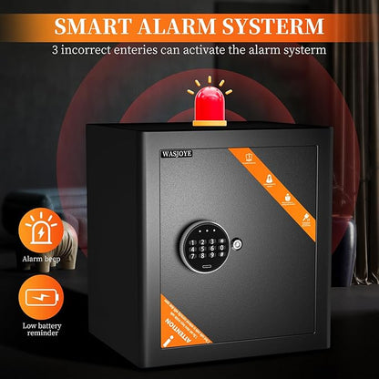WASJOYE Security Cabinet Safe Box - Image 6