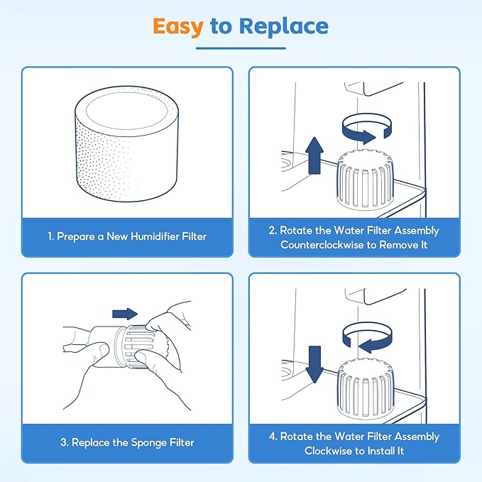 30-Pack Top Fill Humidifier Replacement Filters - Image 7