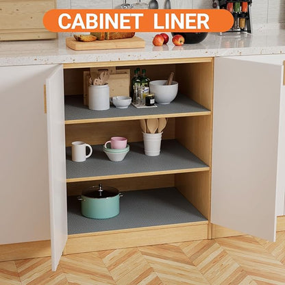 FLPMIX Shelf Liner for Kitchen Cabinets 12 inch Wide - Image 2