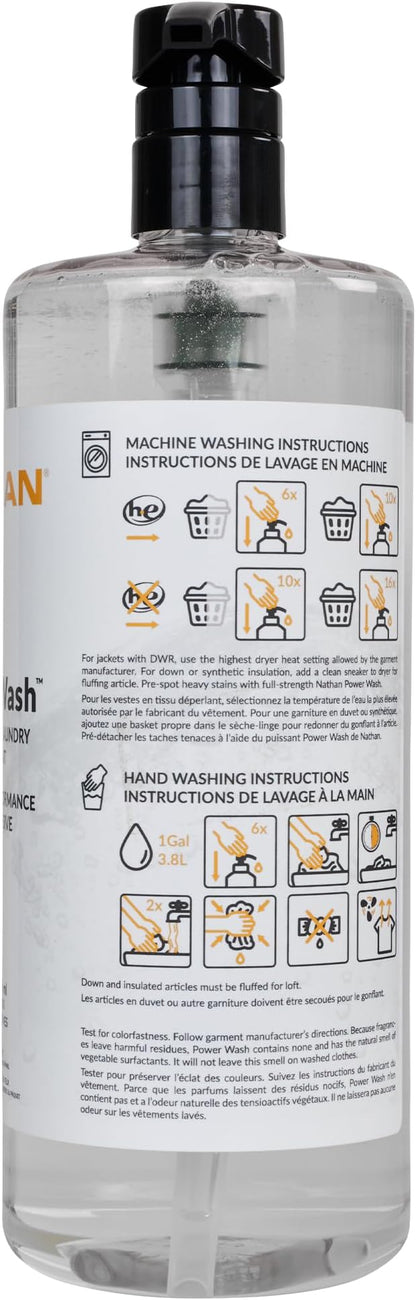 Nathan Power Wash Detergent, Natural Sport Detergent - Image 3