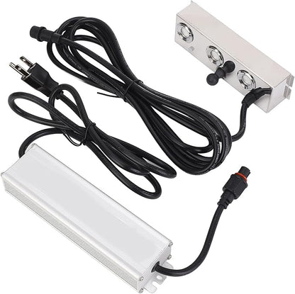 Garosa Ultrasonic Mist Maker, 3 Head Stainless Steel Fogger IP67 Water Proof - Image 9