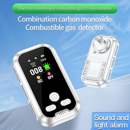 4IN1 Plug in Natural Gas & Carbon Monoxide Detectors Combination Builti-in 2000 - Image 4