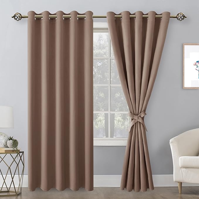 Hiasan Blackout Curtains for Bedroom, 60 x 84 Inches Long - Image 2