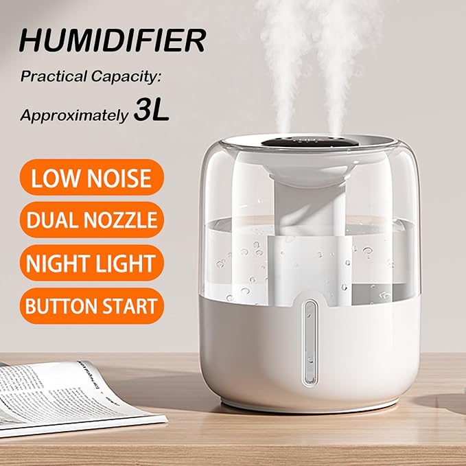 Humidifiers for Bedroom-Cold Mist Humidifier - Image 5