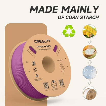 Official Creality Hyper PLA Filament 1.75mm, High Speed PLA 30-600mm/s Rapid 3D - Image 5