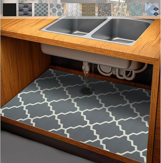 AiBOB Waterproof Under Sink Mat, Absorbent Quick Dry Sink Liners Protect by AiBOBGoodValueChairmatforFloorProtection