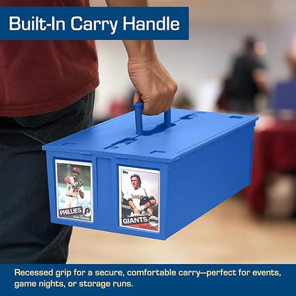 BCW Collectible Card Bin – | Holds up to 1600 Cards | Plastic Storage Box - Image 7