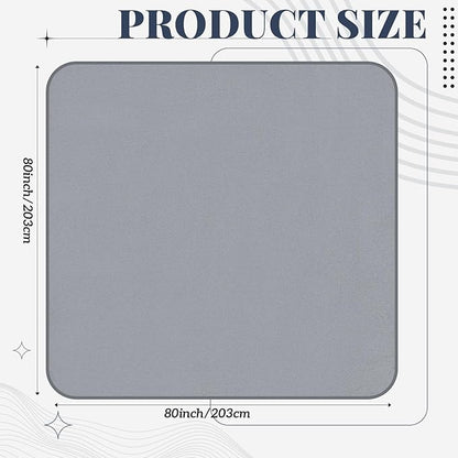 1 Pcs Couples Waterproof Mat Lover Reusable Stainproof Blanket Quiet Easy Use - Image 2