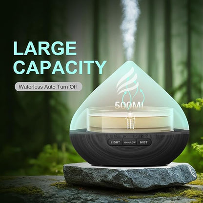 Essential Oil Scent Diffuser: 500ML Aroma Diffuser - Image 2