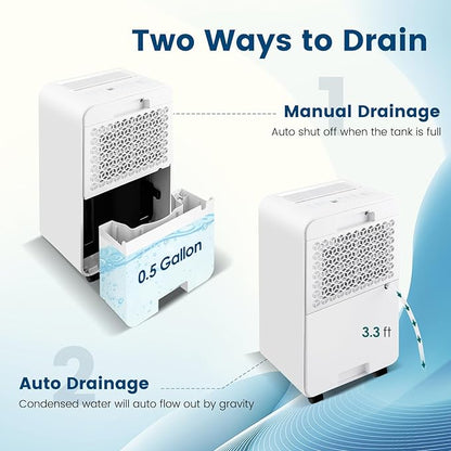 COSTWAY 2500 Sq. Ft Dehumidifier - Image 7