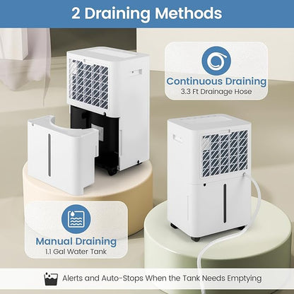 ARLIME 4500 Sq.Ft Dehumidifier for Basement, 54 Pints Dehumidifier - Image 5