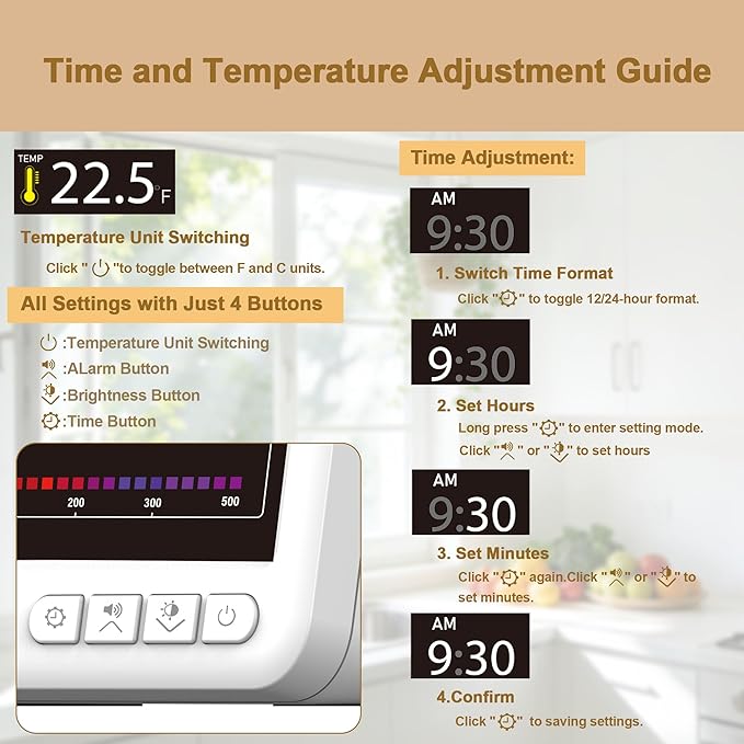 Professional Indoor Air Quality Monitor - Image 6