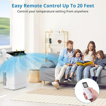 GarveeHome 14, 000 BTU Portable Air Conditioner – 3-in-1 AC - Image 6