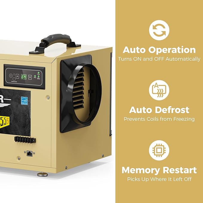 ALORAIR 120 PPD Commercial Dehumidifier, - Image 4