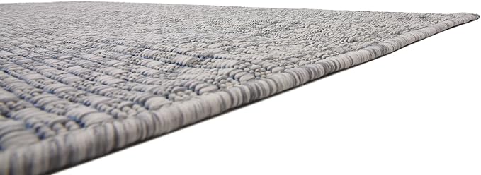 Unique Loom Collection Casual Transitional Solid Heathered Indoor/Outdoor - Image 8