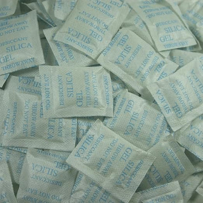 Desiccant Packs 100 Packets 2 Gram Premium Silica Gel Moisture Absorber by Aquapapa
