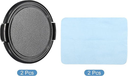 PATIKIL Camera Lens Cap, 2 Pack Sides Pinch Front Lens Cover - Image 3