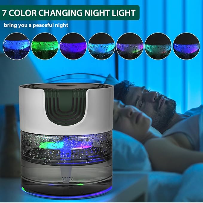 Water Air Purifiers for Home, Quiet Variable Speed Water Based Air Purifier - Image 4